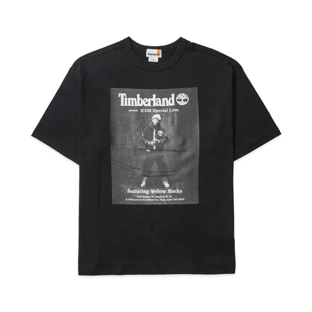 Timberland x ¥ellow Bucks Short Sleeve Graphic Live Tee "Black"