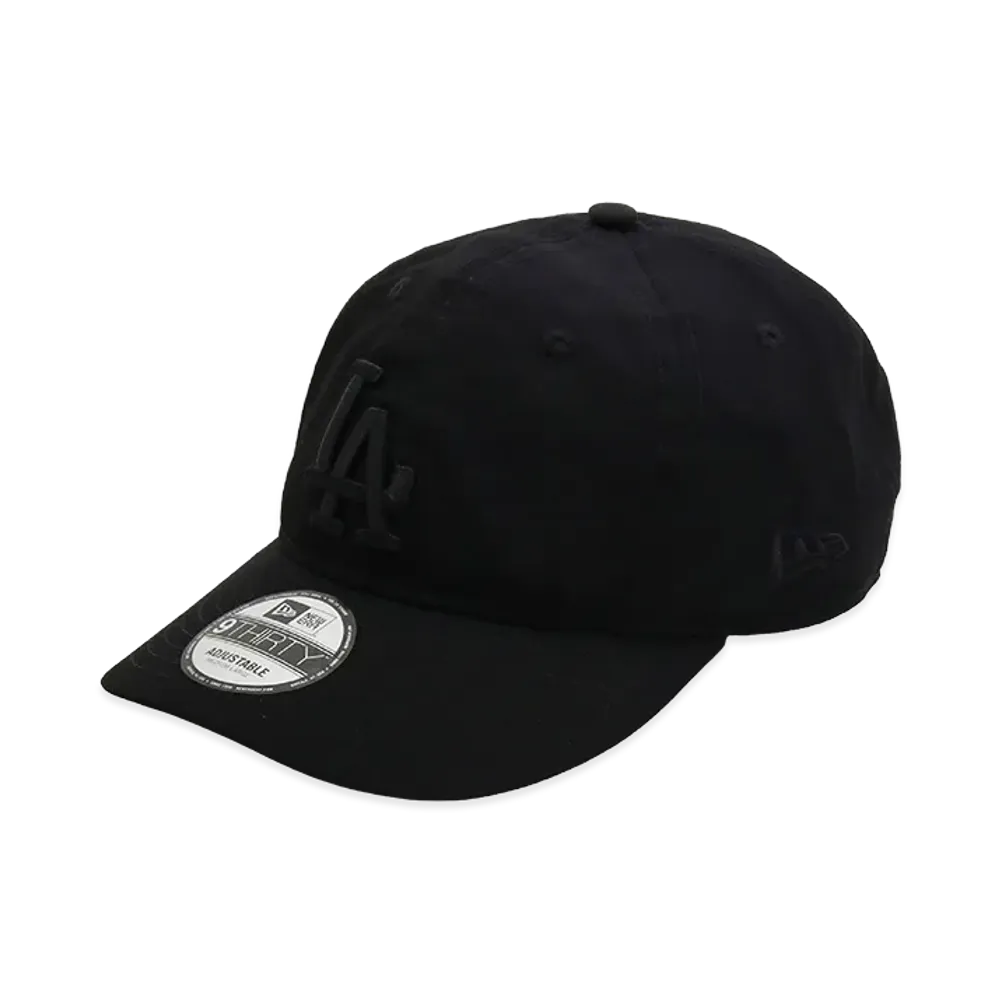 WILDSIDE YOHJI YAMAMOTO x NEW ERA 9Thirty Los Angeles Dodgers Black Gabardine Cap "Black"