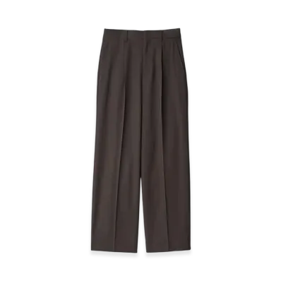 ssstein Straight Trousers "Grey Khaki"