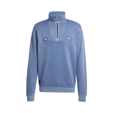 adidas Arsenal Terrace Icon Half Zip Top "Night Sky"