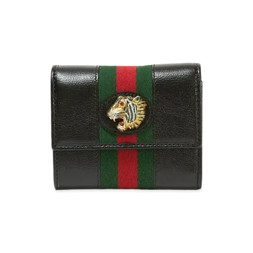 GUCCI Raja Compact Wallet "Black"
