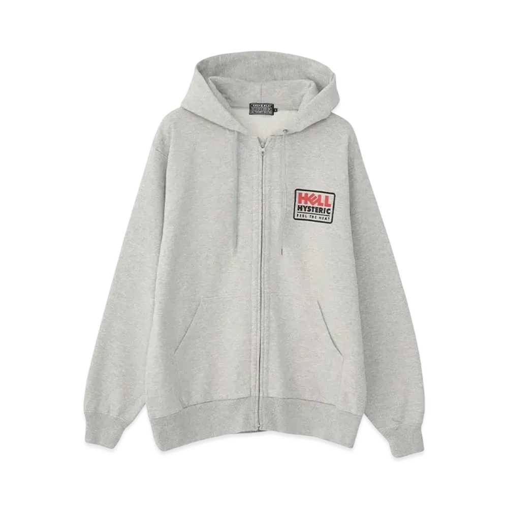 HYSTERIC GLAMOUR Hell Girl Hoodie "Top Gray"