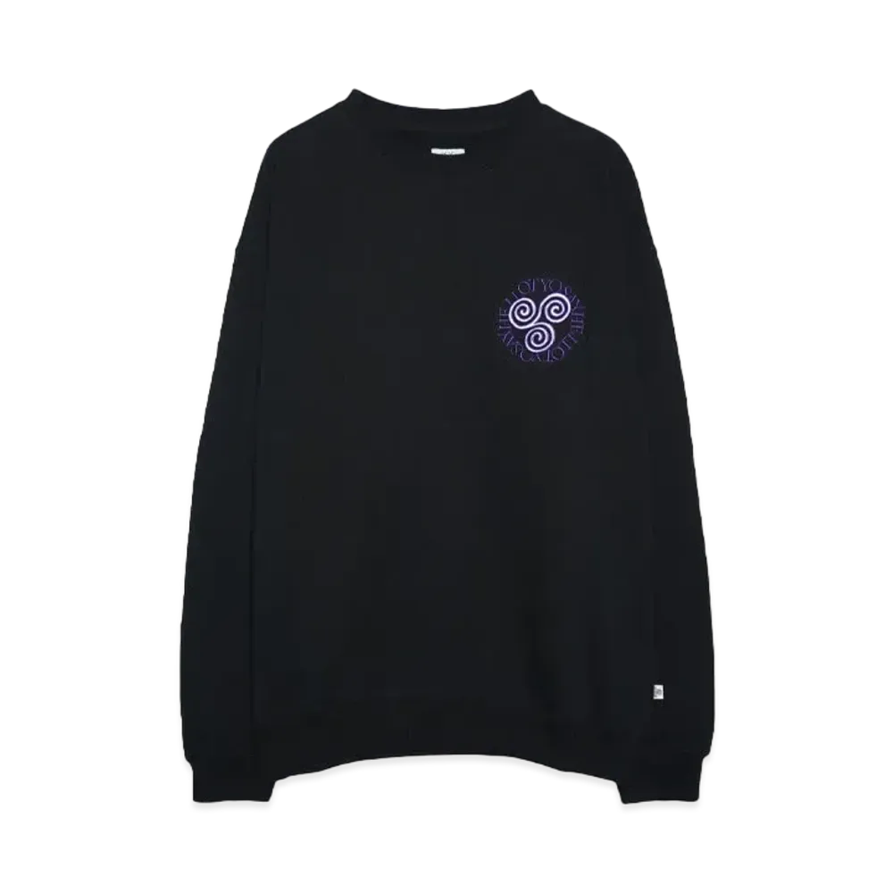 SAYHELLO Slap Logo Crew "BLACK"