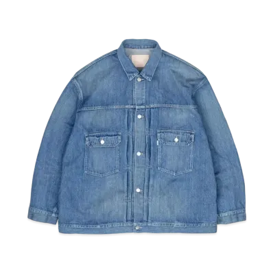 Graphpaper Selvage Denim Jacket "Light Fade"