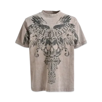 BREATH Skull Wing Logo Tee "Dust"