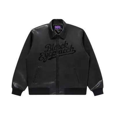 BlackEyePatch x POP YOURS KV Faux Leather Jacket "Black"