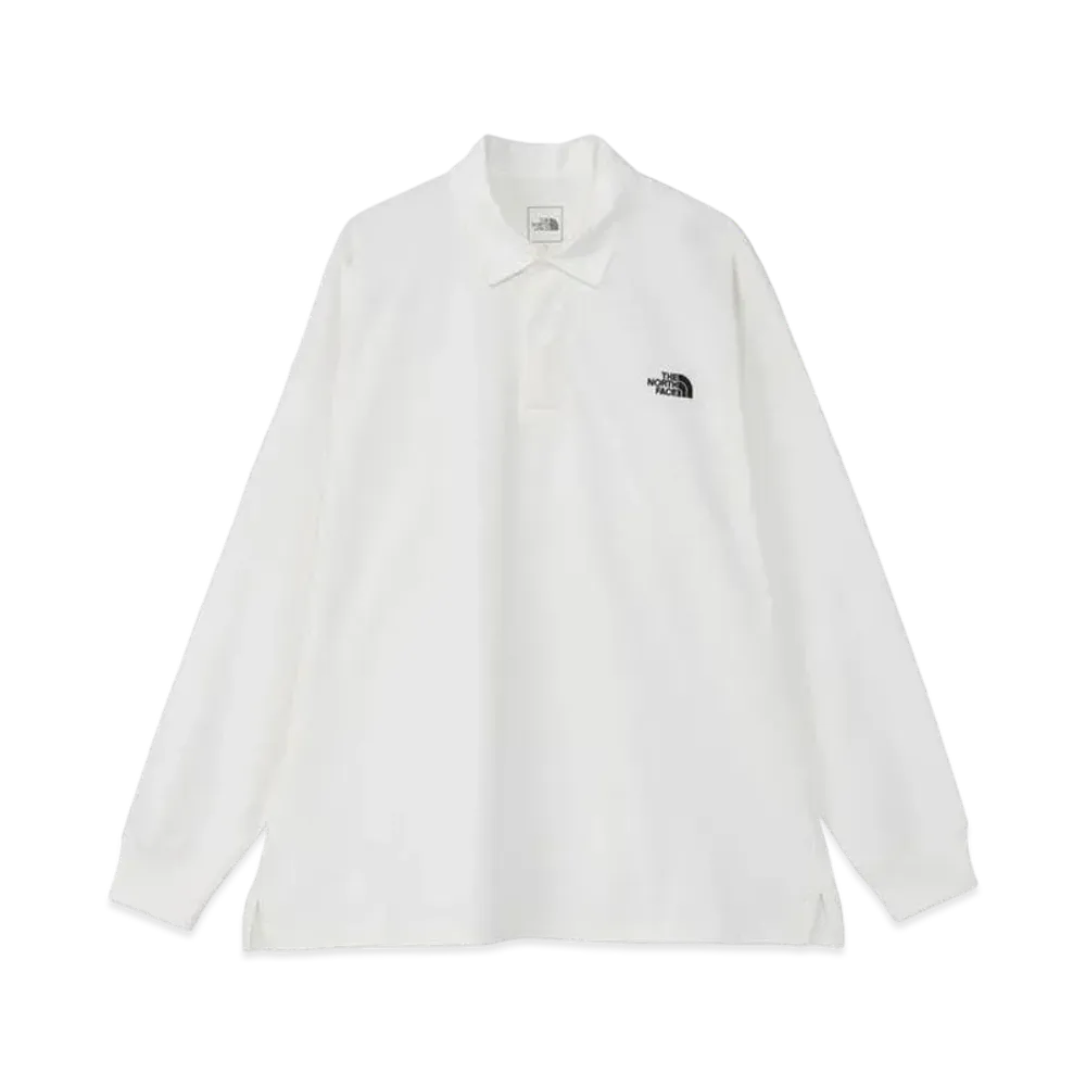 The North Face Long Sleeve Rugby Shirt "Off White"