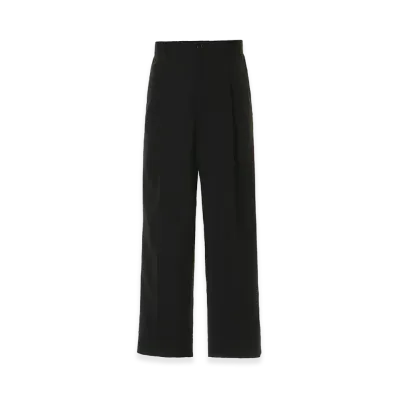 HYSTERIC GLAMOUR 1 Tuck Easy Pants "Black"