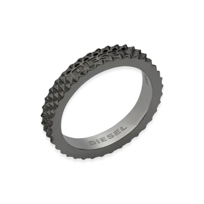 Diesel Dx1307 Jewelry Rings "Dark Gray"