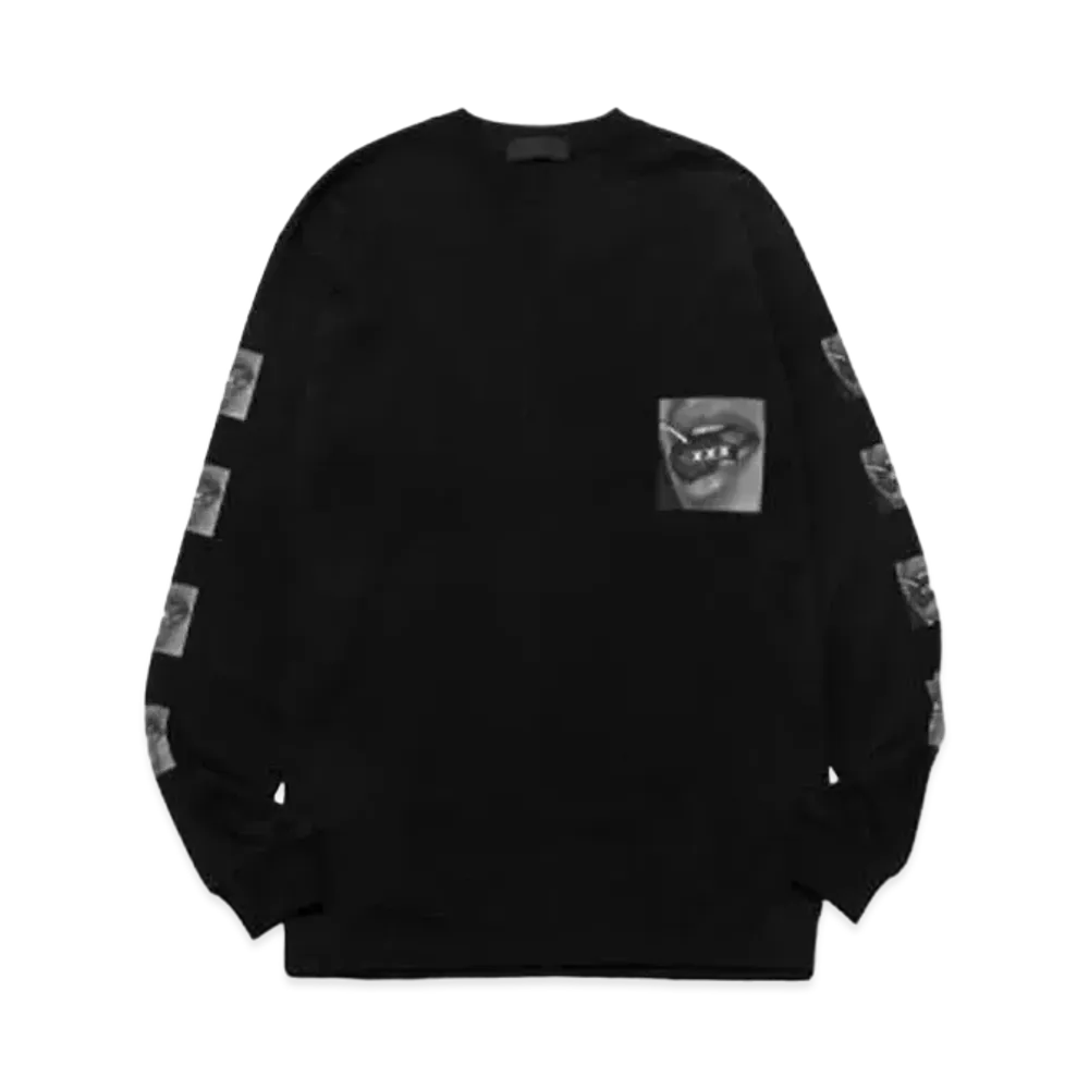 GOD SELECTION XXX LONG SLEEVE T-SHIRT GX-A21-LT-03 "Black"