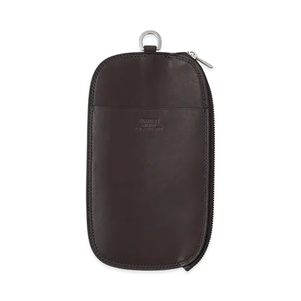 NICENESS Klaus Haas Leather Gadget Case "Brown"