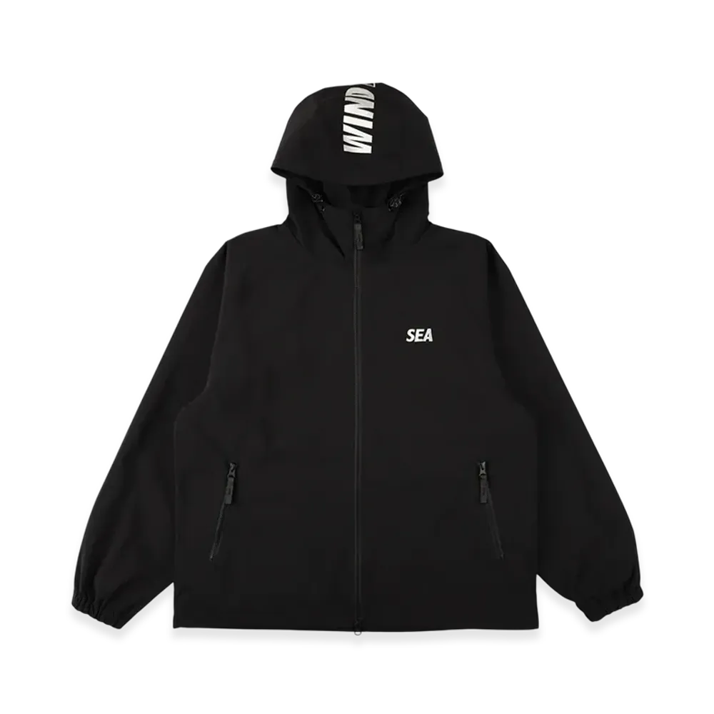 WIND AND SEA Stretch Nylon Jacket "Black"