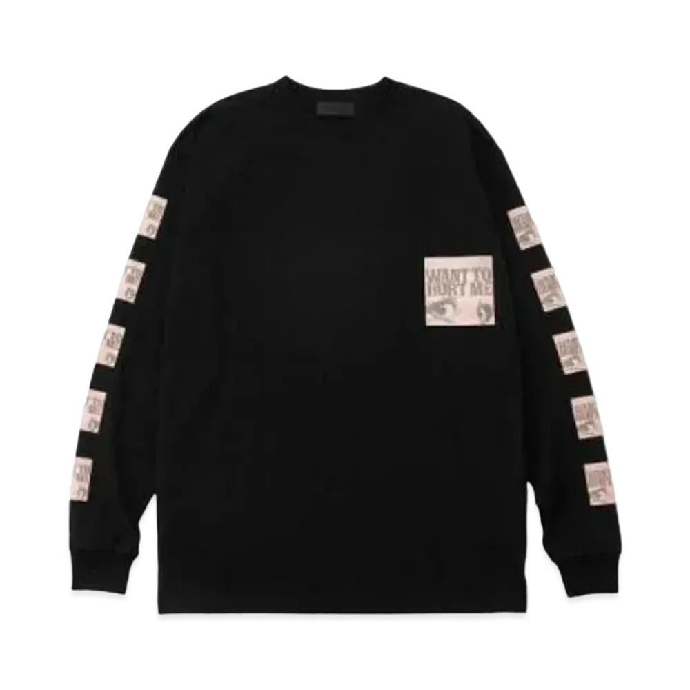 GOD SELECTION XXX LONG SLEEVE T-SHIRT GX-S21-LT-01 "Black"