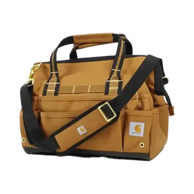 Carhartt WIP 16-Inch 30-Pocket Heavyweight Tool Bag "Brown"