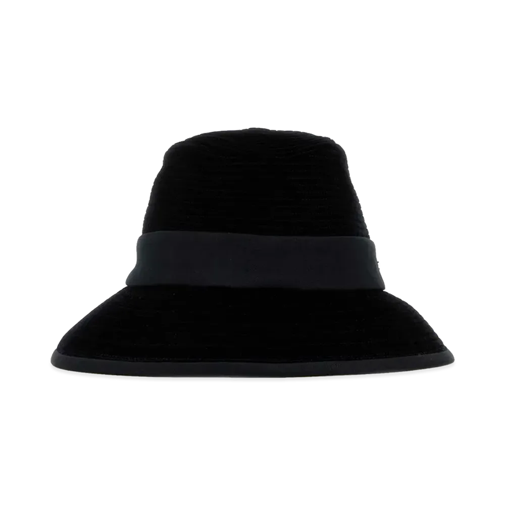 Valentino Velvet Hat "Black"