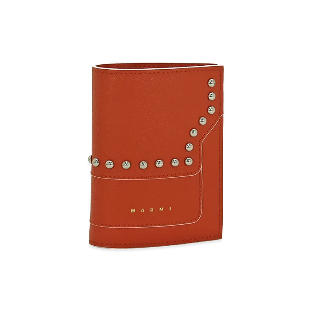 MARNI Women's Bi-Fold Wallet "Brick"