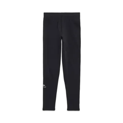BALENCIAGA Women's 3B Sports Icon Ski Leggings Thermal Stretch Jersey "Black"