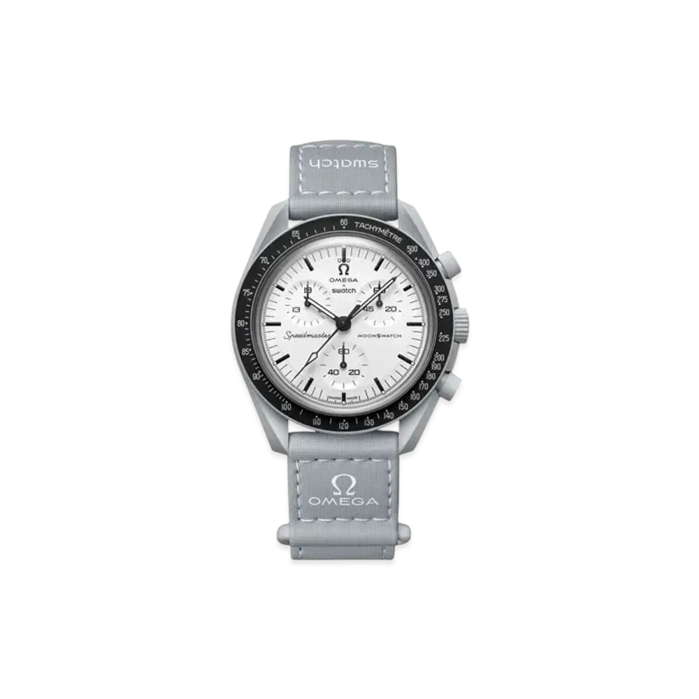 Swatch x OMEGA BIOCERAMIC MoonSwatch 1965 "Gray/White" SO33M106