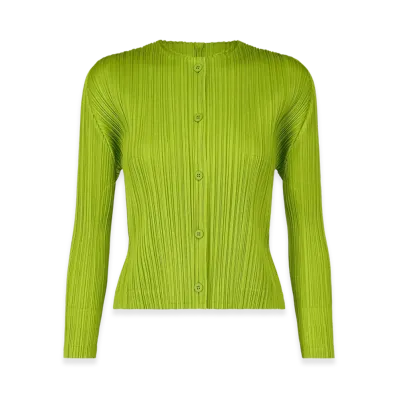 PLEATS PLEASE ISSEY MIYAKE Monthly Colors August "Yellow Green"