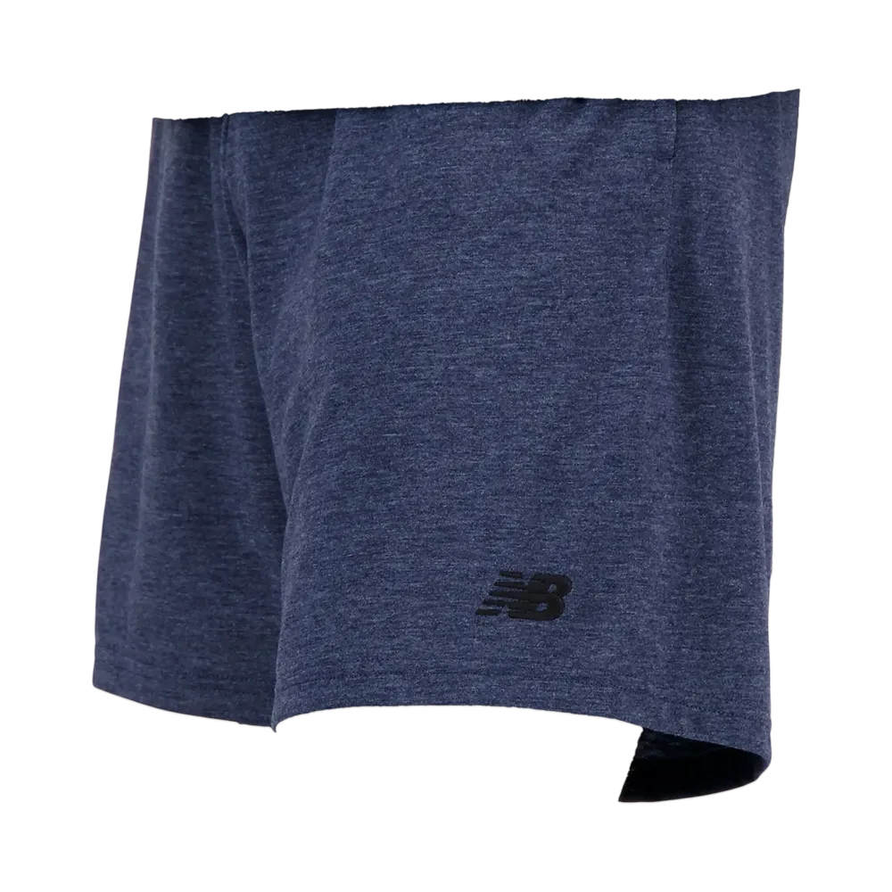 New Balance Sport Essentials Heather Tech Knit Shorts 7 Inches "Nb Navy"