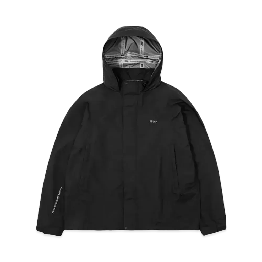 HUF OG Logo Pack Fall 24 3L Shell Jacket "Black"