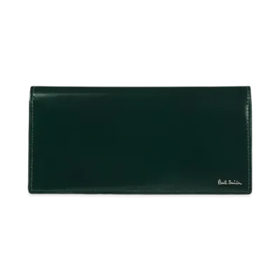 Paul Smith Cordovan Long Wallet "DarkGreen"