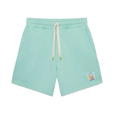 Casablanca L'Arc Colore Sweatshort "Mint Green"
