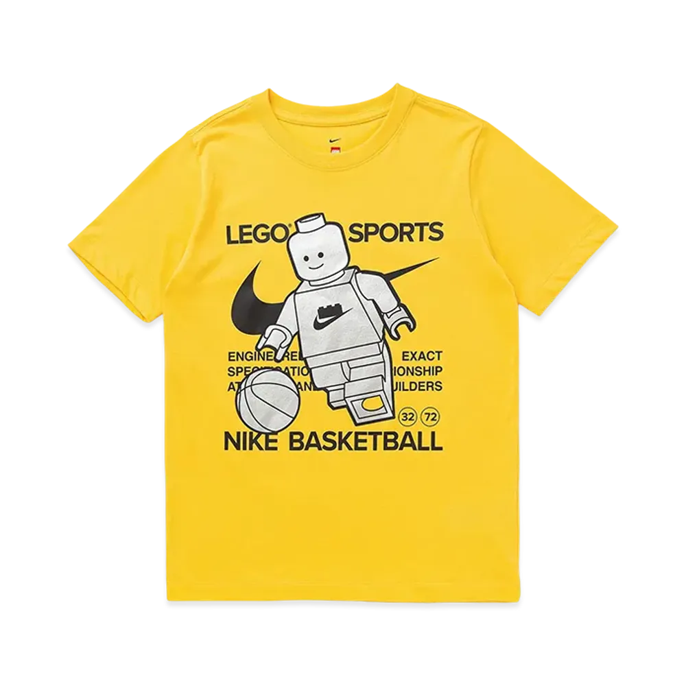 Nike x LEGO Collection Junior T-Shirt "Tour Yellow"
