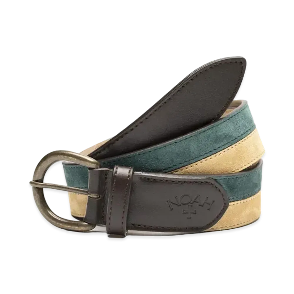 Noah Stripe Belt "Pine"