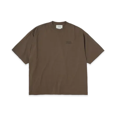 SEDAN ALL-PURPOSE Garment Dyed S/S Tee "Dark Brown"