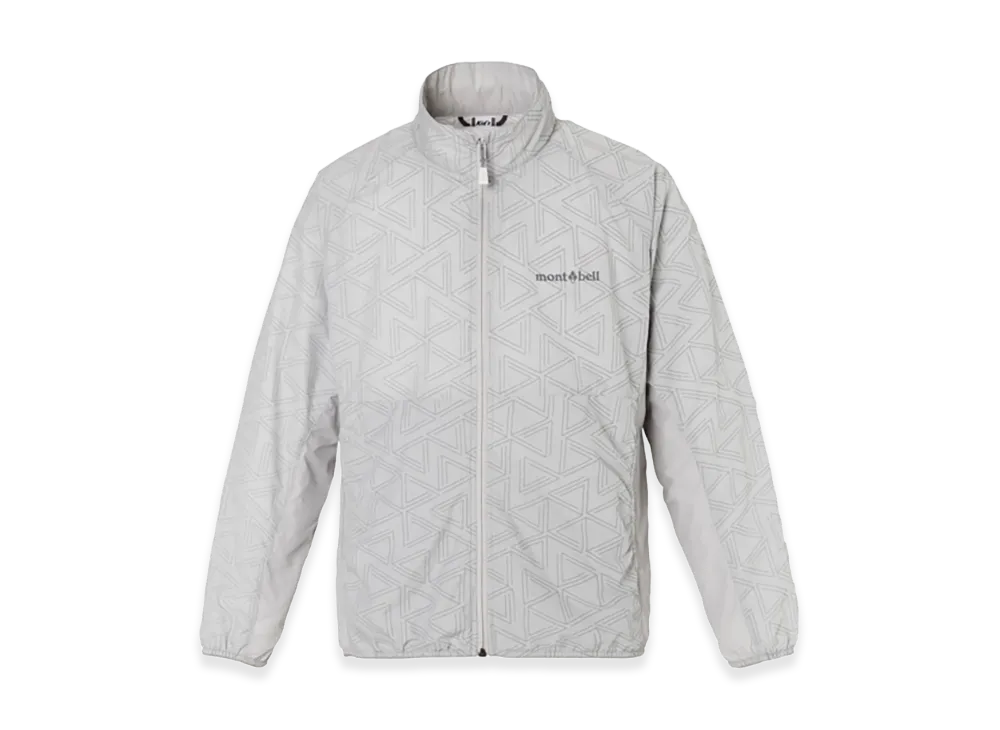 mont-bell Kid's Reflect Wind Jacket "Light Gray"