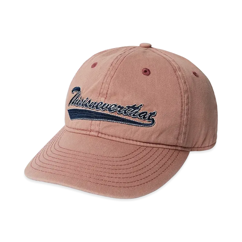 thisisneverthat Washed Script Logo Cap "Dusty Pink"