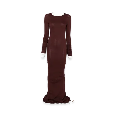 Rick Owens DRKSHDW Women's Dresses "Bordeaux"