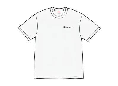 Supreme Paris is Burning Tee "White"