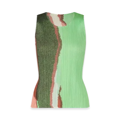 PLEATS PLEASE ISSEY MIYAKE Grainy Colors "Mint Green"
