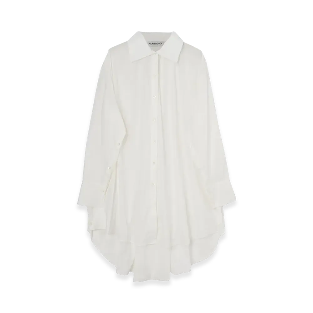 OUR LEGACY Women's Gale Dress "White Voile"