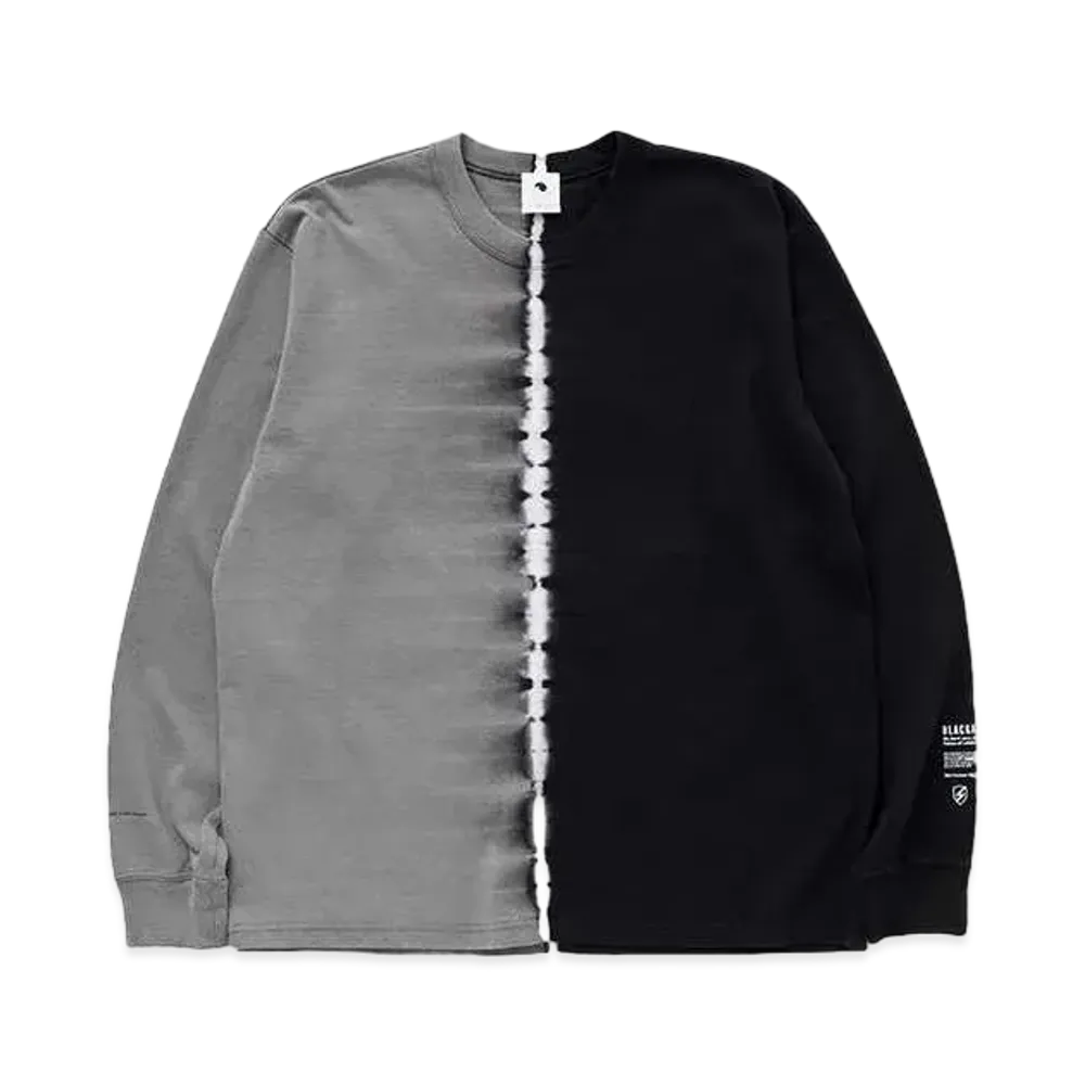 RATS TIE DYE L/S TEE "BLACK TIE DYE"