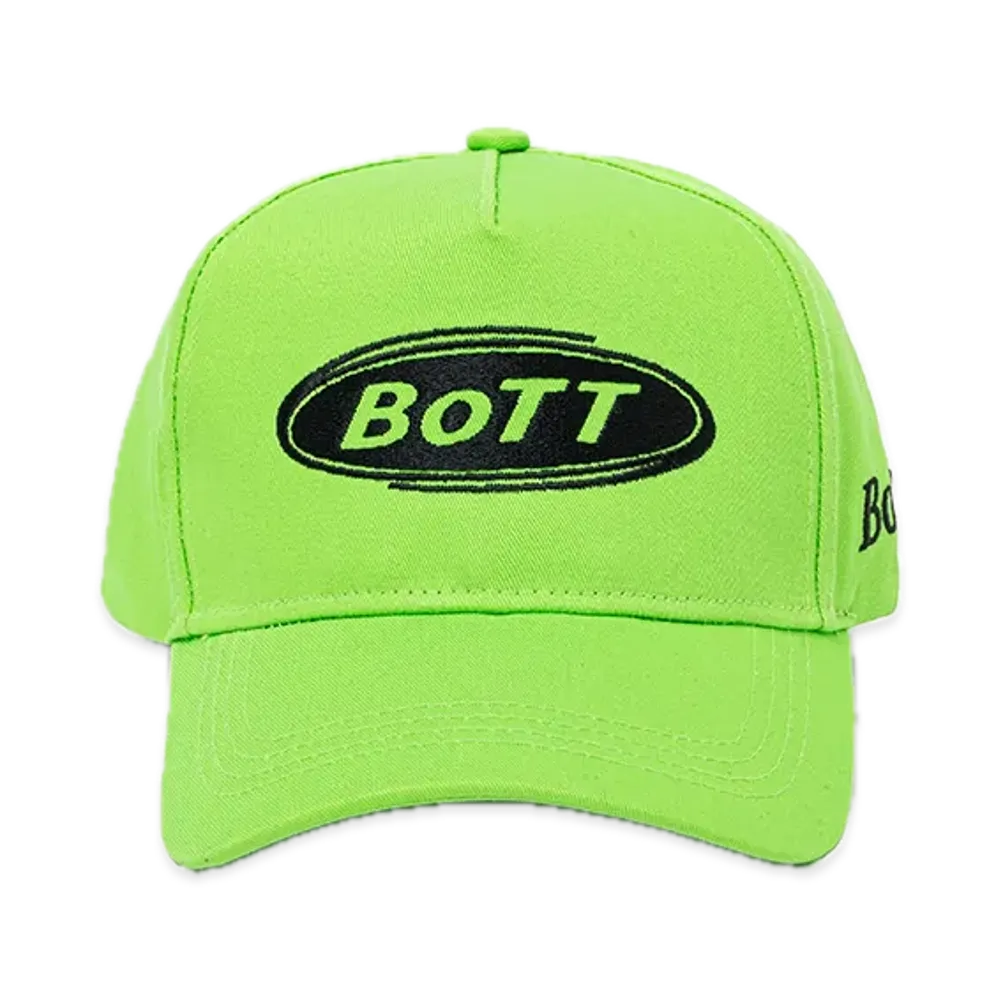 BoTT Lite Logo Structured 5-Panel Cap "Lime"