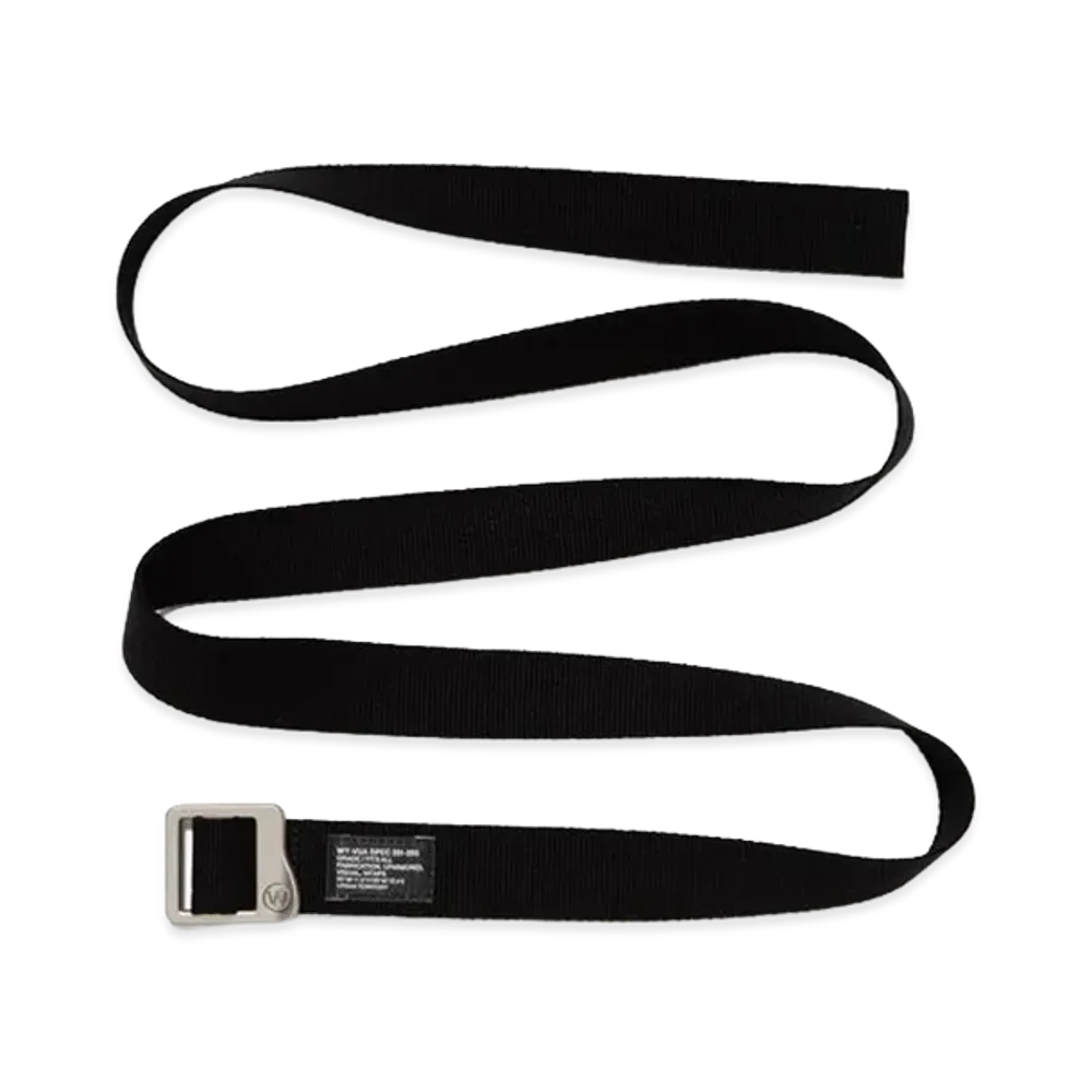 WTAPS Webbing / Belt / Acrylic "Black"