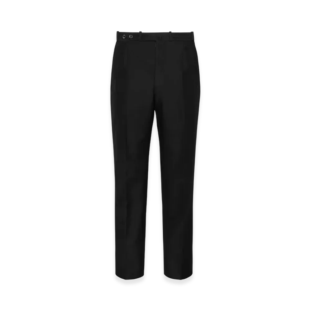 Maison Margiela Men's British Mohair Trousers "Black"