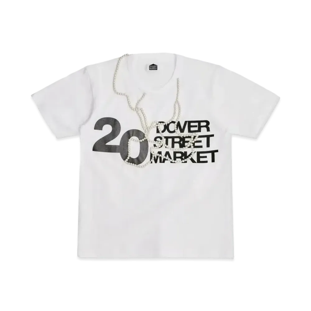 Dover Street Market London x Tom Binns 20th Anniversary Tee "White"