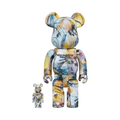 MEDICOM TOY "BEARBRICK" Creepy Nuts 100% & 400%