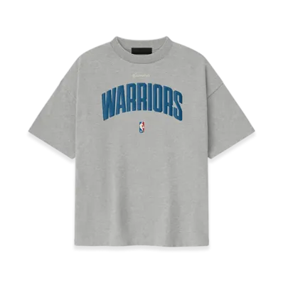 FEAR OF GOD ESSENTIALS Warriors 90s Tee "Concrete Heather"