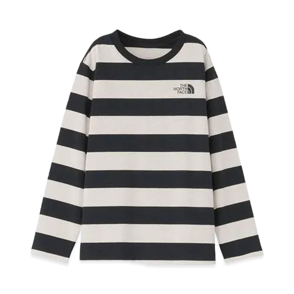 The North Face L/S Field Border Tee "Off White"