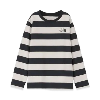 The North Face L/S Field Border Tee "Off White"