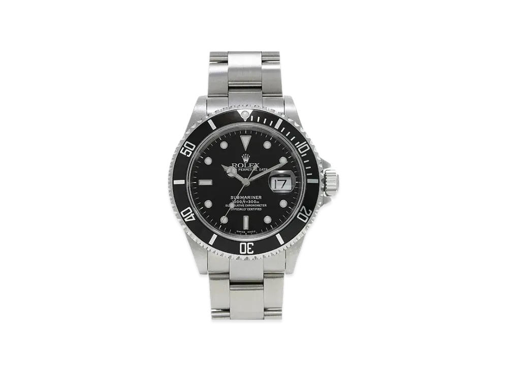 ROLEX Submariner Date "Black/Stainless Steel" 16610