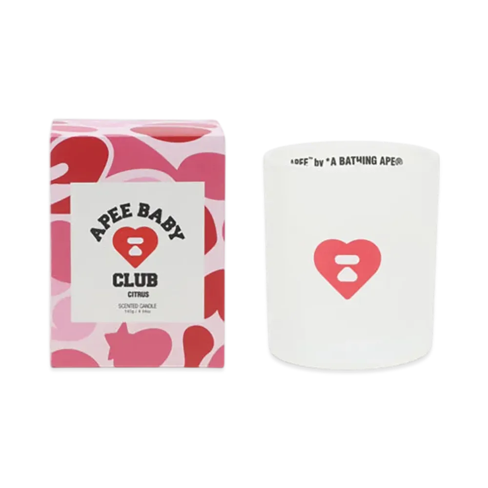 A BATHING APE APEE Citrus Scented Candle #1 "Multi"