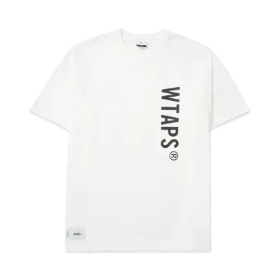 WTAPS Sign / SS / Cotton "White"