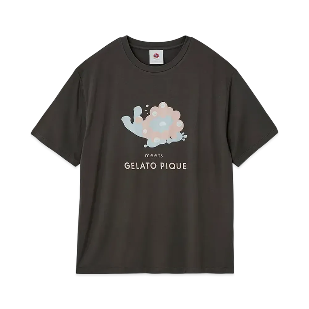 GELATO PIQUE x Expo 2025 Osaka HOMME MYAKU-MYAKU One Point T-shirt "Charcoal Gray"