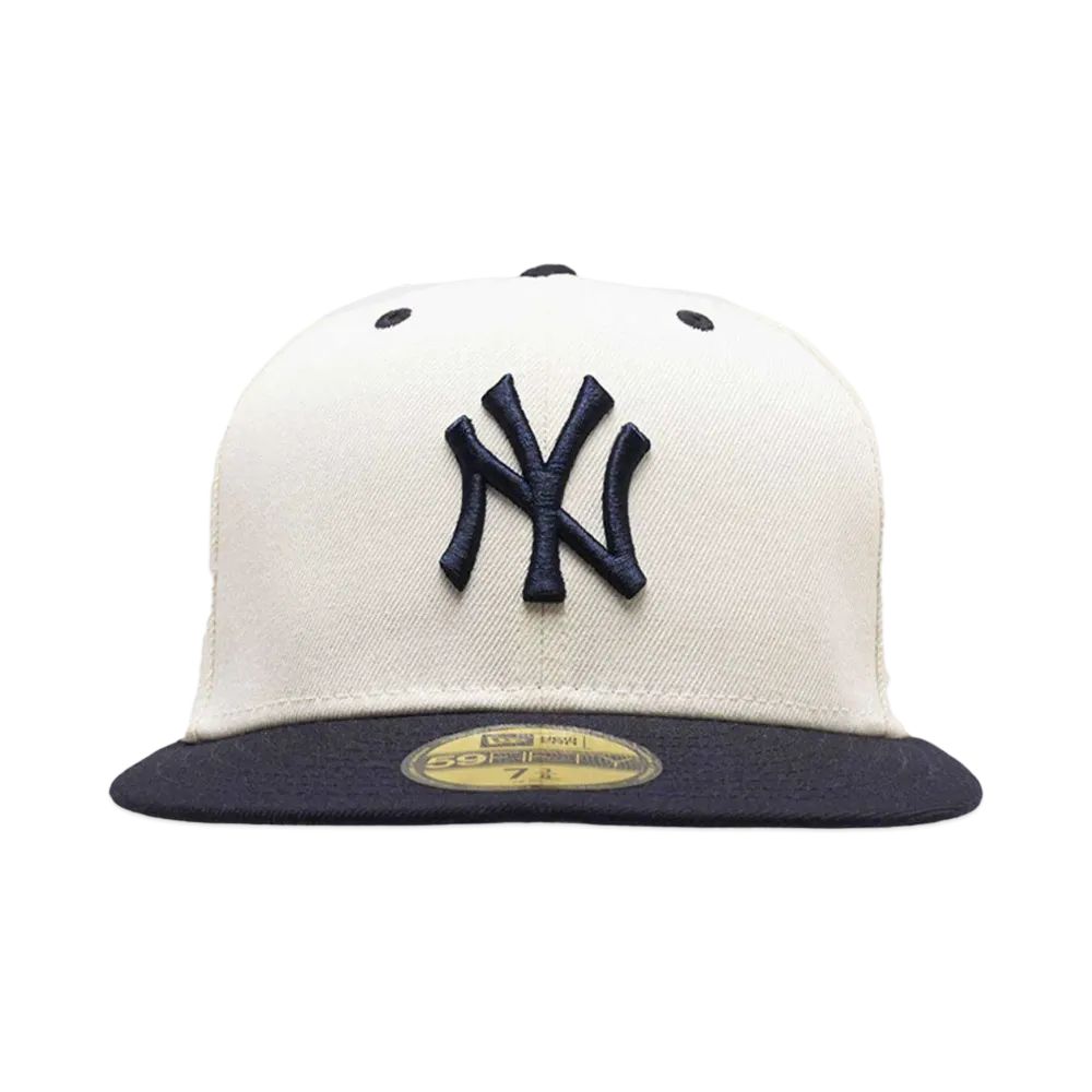 NEW ERA 59FIFTY MLB WOOL VSR SP NEYYAN "CHROME/NAVY"